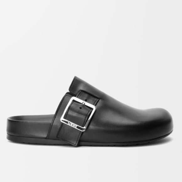 Loewe Other - LOEWE - Men's Ease Buckle Mule in Black Cakskin SS2025 - MSRP $1100…